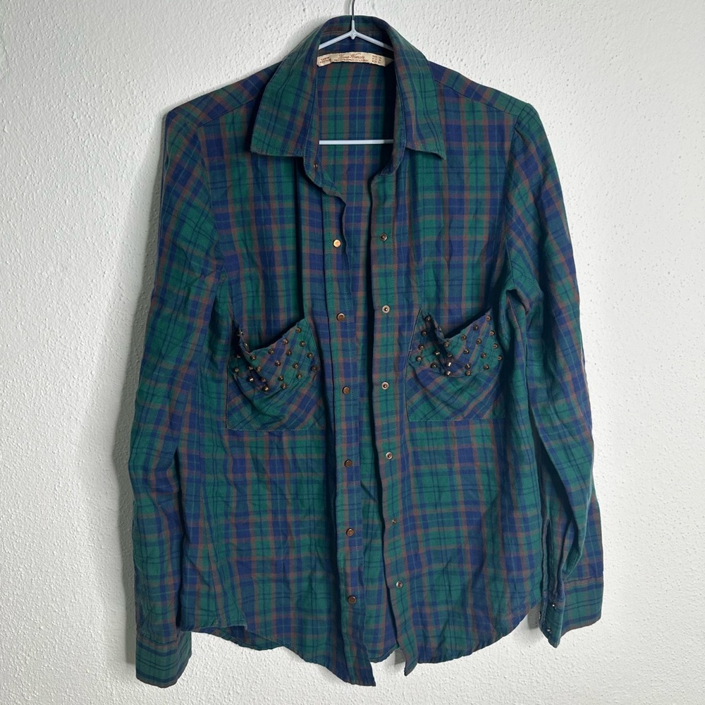 Zara Multicolor Plaid Shirt